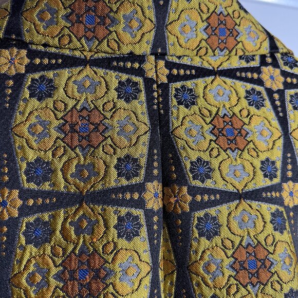 ASOS Brocade Double Breasted Jacket Men's 40R - Picture 3 of 8